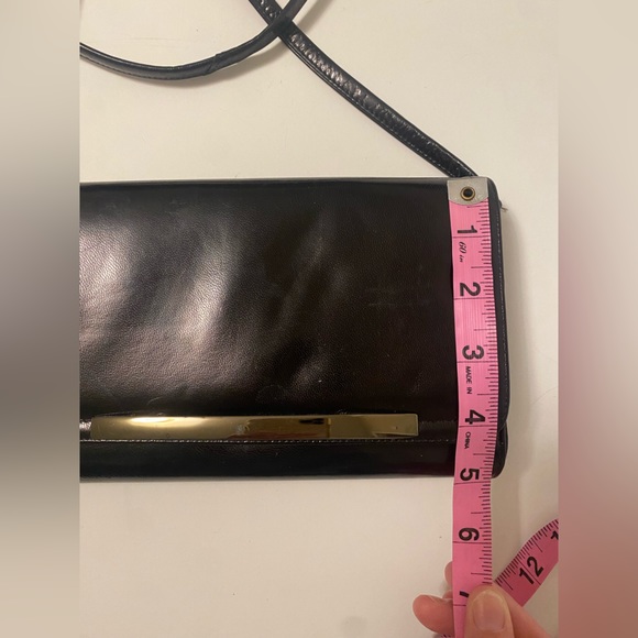 Vintage Frenchy of California Black Shoulder Bag Clutch - Picture 5 of 9